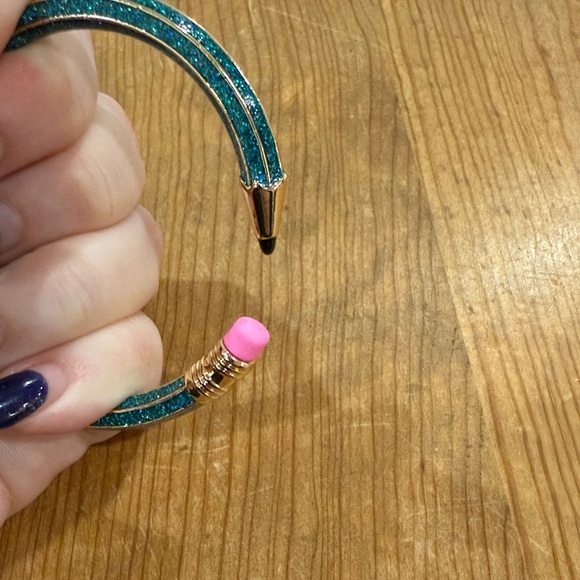 Pencil Hinge Bangle Bracelet - Picture 5 of 7